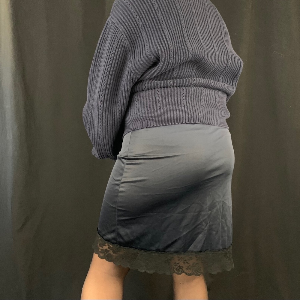 Vintage Lace Slip Skirt